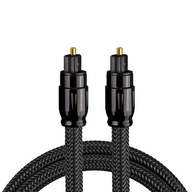 1m optický audio kábel Toslink SPDIF DIGITAL T-T 1m optický audio kábel Toslink SPDIF DIGITAL T-T