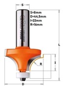 CMT ZAKRÚHOVACIA FRÉZA 8mm 938.445.11