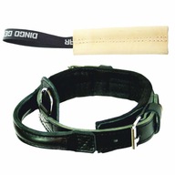 Dingo Gear K9 KOŽENÝ GOLIER HEROS 40-52cm + SIVÁ Dingo Gear K9 KOŽENÝ GOLIER HEROS 40-52cm + SIVÁ
