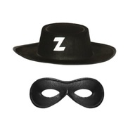 SET PRE KLOBÚKOVÉ MASKY ZORRO 2 kusy SET PRE KLOBÚKOVÉ MASKY ZORRO 2 kusy