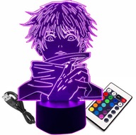 3D LED lampa Satoru Gojo Jujutsu Kaisen 16 farieb 3D LED lampa Satoru Gojo Jujutsu Kaisen 16 farieb