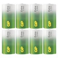 8x LR20 D GP EXTRA G-TECH alkalická batéria 8x LR20 D GP EXTRA G-TECH alkalická batéria