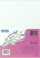 B5 BIELE samolepiace obálky s pásikom 25 ks