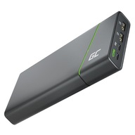 GREEN CELL POWER BANK 26800mAh 128W PD USB-C QC NAPÁJANIE RÝCHLE NABÍJANIE