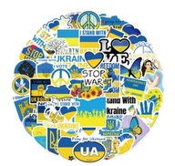 UKRAINE MIX VODEODOLNÉ NÁLEPKY VELPS 50 ks UKRAINE MIX VODEODOLNÉ NÁLEPKY VELPS 50 ks