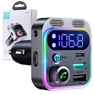 BLUETOOTH FM AUDIO AUTO VYSIELAČ S USB/USB C NABÍJAČKOU 48W PD QC BLUETOOTH FM AUDIO AUTO VYSIELAČ S USB/USB C NABÍJAČKOU 48W PD QC