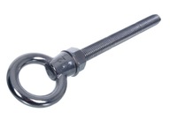 Skrutka s okom z nehrdzavejúcej ocele, oko háku M12x120mm INOX Skrutka s okom z nehrdzavejúcej ocele, oko háku M12x120mm INOX