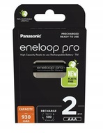 PANASONIC ENELOOP PRO AAA batérie 930mAh 2 ks PANASONIC ENELOOP PRO AAA batérie 930mAh 2 ks