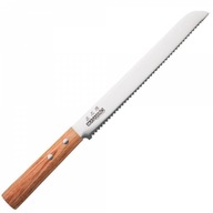 Japonský hnedý nôž Masahiro Sankei Bread 210 mm