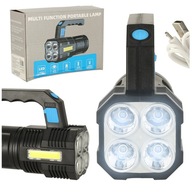 Baterka, svetlomet, silná, taktická, nabíjateľná, vojenská LED Baterka, svetlomet, silná, taktická, nabíjateľná, vojenská LED