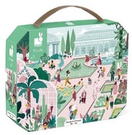 Puzzle botanická záhrada v kufríku 200 dielikov. Janod 7+ Puzzle botanická záhrada v kufríku 200 dielikov. Janod 7+