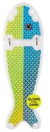 Flasher VK Salmon 2 (9,5 \ '\') - Glow Blue / Chartreuse