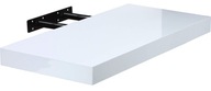 NÁSTENNÁ POLICA V BIELOM LESKE VOLATO 50 CM NÁSTENNÁ POLICA V BIELOM LESKE VOLATO 50 CM