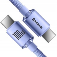BASCAJY000605 NABÍJACÍ KÁBEL USB-C NA USB-C 100 W, 1,2 M (fialový) BASCAJY000605 NABÍJACÍ KÁBEL USB-C NA USB-C 100 W, 1,2 M (fialový)