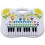 Nahrávacia klávesnica Pianinko ORGANKI Farm Animals pre klavír pre batoľatá Nahrávacia klávesnica Pianinko ORGANKI Farm Animals pre klavír pre batoľatá