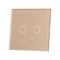 Livolo dvojité sklo dotykový panel na šampanské 702-63 Livolo dvojité sklo dotykový panel na šampanské 702-63