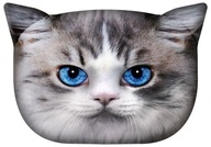 Dekoračný vankúš Cat Luna so zapínaním na zips, darček pre dcéru a syna, L 30 x 45 cm Dekoračný vankúš Cat Luna so zapínaním na zips, darček pre dcéru a syna, L 30 x 45 cm