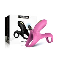 Vibračný krúžok na penis s 9 režimami Vibračný krúžok na penis s 9 režimami