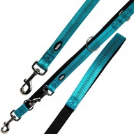 Svetlé Nobby Soft Grip vodítko na psa 2m tyrkysové L/XL