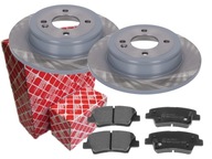 FEBI ZADNÉ DISKY, DESTIČKY, KIA RIO III IV HYUNDAI FEBI ZADNÉ DISKY, DESTIČKY, KIA RIO III IV HYUNDAI