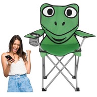 detská stolička SKLADACÍ sedák žaba FROG 50k