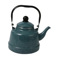 Smaltovaný čajník 1700 ml kanvica na horúcu vodu na zeleň Smaltovaný čajník 1700 ml kanvica na horúcu vodu na zeleň