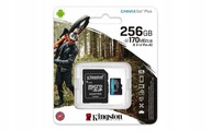 Pamäťová karta KINGSTON micro SD 256GB 170/90 Mb/s Pamäťová karta KINGSTON micro SD 256GB 170/90 Mb/s