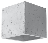 Nástenné svietidlo KEIRA Concrete Grey Square Wall Lamp Nástenné svietidlo KEIRA Concrete Grey Square Wall Lamp