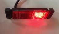 LED SVETLO SVETLOSTI PNEUMATIKY ČERVENÉ ZADNÉ 12/24V