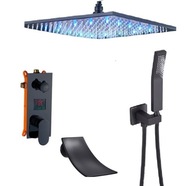 Sprchová batéria Black Waterfall - 40 LCD LED Sprchová batéria Black Waterfall - 40 LCD LED