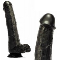 GEOFF čierne dildo s prísavkou 30cm X-MEN GEOFF čierne dildo s prísavkou 30cm X-MEN