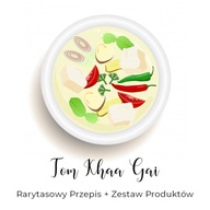 Sada produktov polievky Tom Kha Gai + recept
