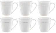 Hrnček (360 ml) Aura Silver Ambition Set 6 kusov