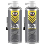 2x K2 IPA 99 CLEANER 400ML ISOPROPYL ALKOHOL 2x K2 IPA 99 CLEANER 400ML ISOPROPYL ALKOHOL