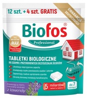 BIOFOS tablety do septikov a čističiek odpadových vôd 12+4 ks.