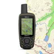 GARMIN GPSMap 65s + OSMapaPL TOPO PL
