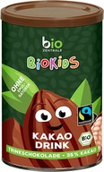 Fair trade bio čokoládový prášok pre deti 300 g bio centrrale