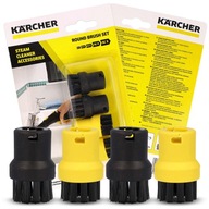 Sada 4 okrúhlych parných kefiek Karcher Sada 4 okrúhlych parných kefiek Karcher