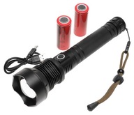 XHP70 CREE LED taktická BATERKA VÝKONNÝ USB ZOOM XHP70 CREE LED taktická BATERKA VÝKONNÝ USB ZOOM