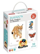 CZUCZU OBRÁZKOVÉ KARTY NA ŠTUNE, ZVIERATÁ CZUCZU OBRÁZKOVÉ KARTY NA ŠTUNE, ZVIERATÁ