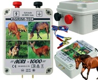 Elektrifikátor 12V elektrický pastier hovädzí dobytok psy kone dojný dobytok 0,8 J