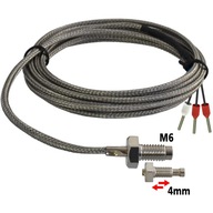 Snímač teploty Pt100 -30..+400°C Závit M6 Snímač teploty Pt100 -30..+400°C Závit M6