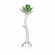 Zelená krištáľová ruža - darček pre ňu