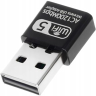 Externá sieťová karta WIFI na USB adaptér 1200Mbps 2,4 GHz / 5 GHz