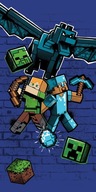 Osuška 70x140cm 100% bavlna Minecraft Metro Art Survive Osuška 70x140cm 100% bavlna Minecraft Metro Art Survive