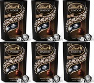 Lindt Lindor EXTRA TMAVÉ Pralinky horká čokoláda 200 g x6