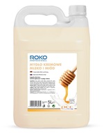 Roko tekuté mydlo Chčiemu krémové s kolagénom mlieka a med 5L Roko tekuté mydlo Chčiemu krémové s kolagénom mlieka a med 5L