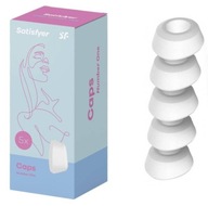 5 vymeniteľných uzáverov vibrátorov - Satisfyer 5x uzávery číslo jedna 5 vymeniteľných uzáverov vibrátorov - Satisfyer 5x uzávery číslo jedna