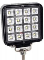 Pracovná lampa 16x LED 12/24V vypínač 16W 2400LM Pracovná lampa 16x LED 12/24V vypínač 16W 2400LM