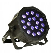 UV ultrafialový reflektor LIGHT4ME LED PAR 18x3W